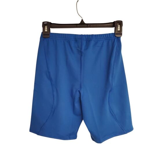 NEW NWT Women's Mizuno Blue Athletic Biker Shorts | Size Medium - Picture 2 of 9